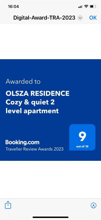Olsza Residence Cozy & Quiet 2 Level Apartment Krakov Exteriér fotografie